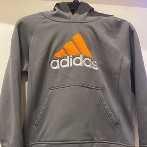Youth 10/12 Gray Adidas hoodie